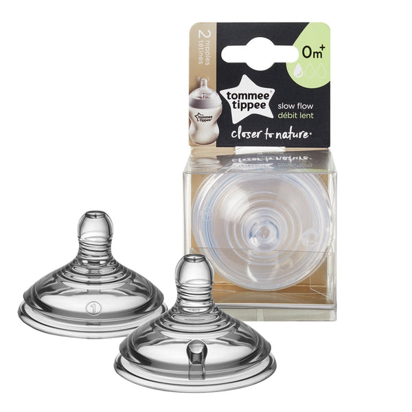 TETINA FLUJO LENTO CLOSER TO NATURE x2 - TOMMEE TIPPEE