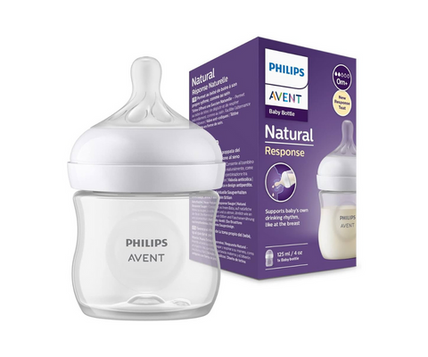 5oz BIBERON POLIPROPILENO NATURAL RESPONSE - AVENT