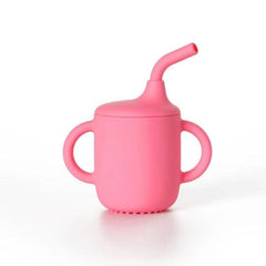 VASO DE SILICONA CON CAÑITA 4oz.