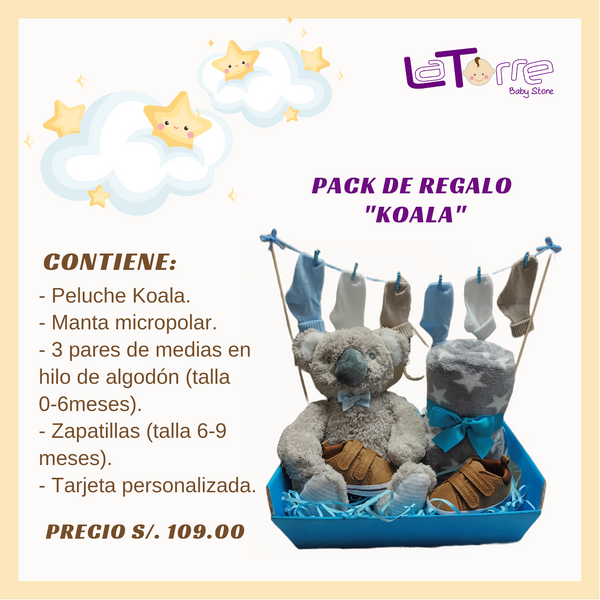 PACK DE REGALO KOALA -  DELIVERY GRATIS