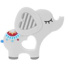MORDEDOR DE SILICONA ELEFANTE SANTOLEE DZ.