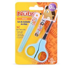 SET CUIDADO DE UÑAS CELESTE - NUBY