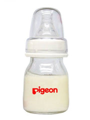 MINI BIBERON PERISTALTICO VIDRIO 2 OZ BOCA ESTANDAR - PIGEON